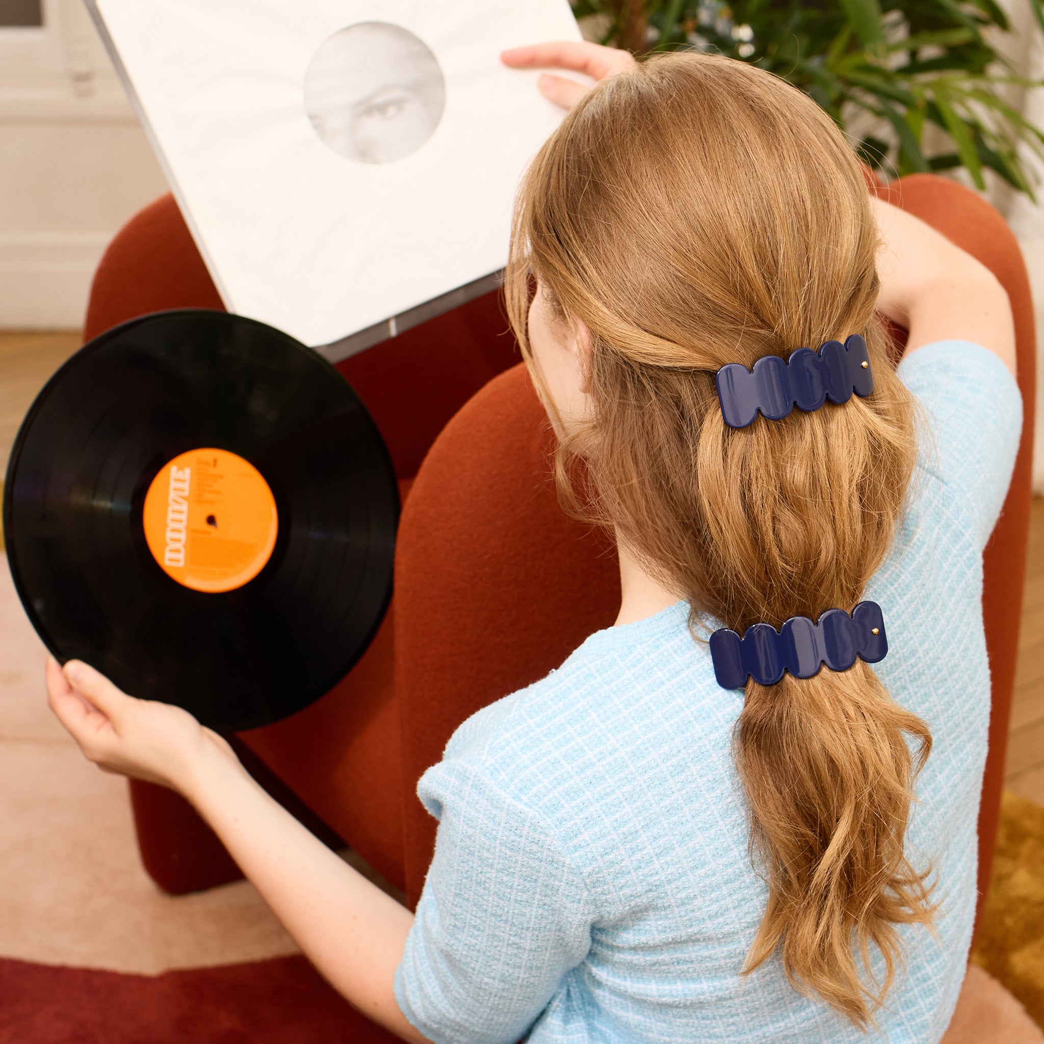 FREE JAZZIC - Large barrette